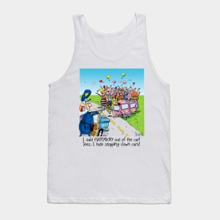 Clown Car Cop Stop Tank Top